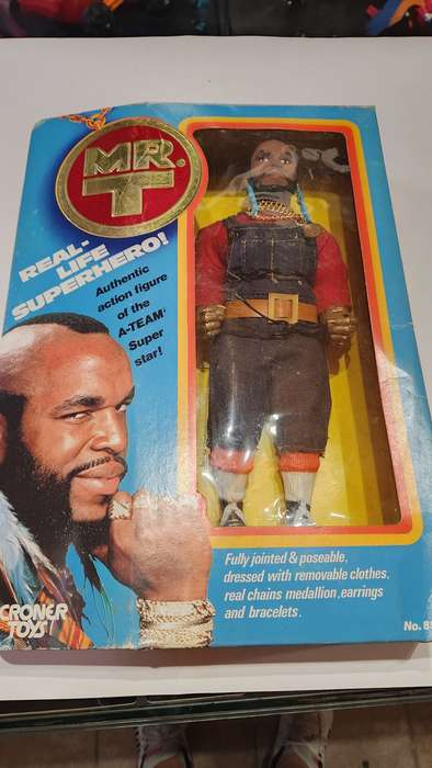 A-Team 1983 Boxed Mr.T Vintage Figure CRONER TOYS