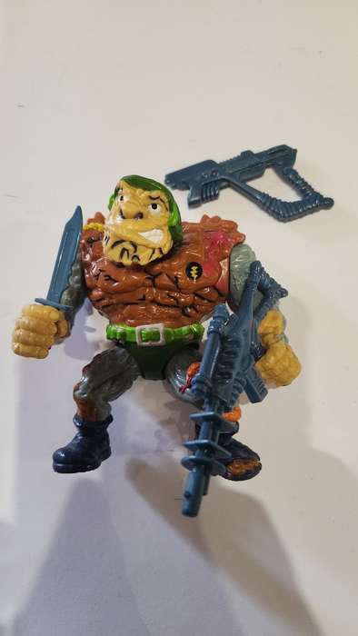 1989 Complete General Traag Vintage Figure Teenage Mutant Ninja Turtles #12