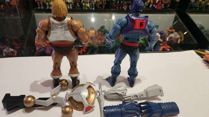 MOTUC TERROR CLAWS SKELETOR/FLYING FISTS HE-MAN Masters Of The Universe Classics Figure He-Man