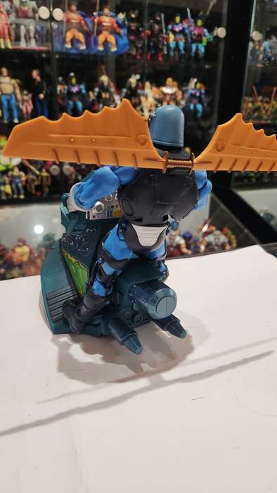 MOTUC Complete SKY HIGH WITH JET SLED Masters Of The Universe Classics Figure He-Man