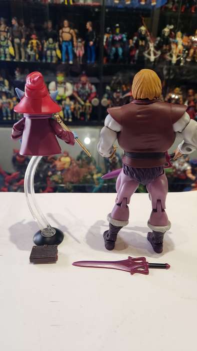 MOTUC Complete ORKO With PRINCE ADAM Masters Of The Universe Classics Figure He-Man