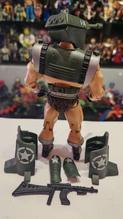 MOTUC Complete VYKRON `TANK` Masters Of The Universe Classics Figure He-Man
