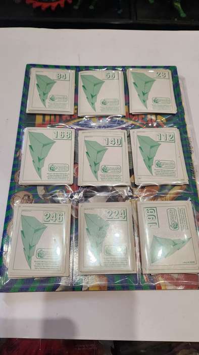 1994 Complete POWER RANGERS Sticker Album (UNUSED STICKERS)