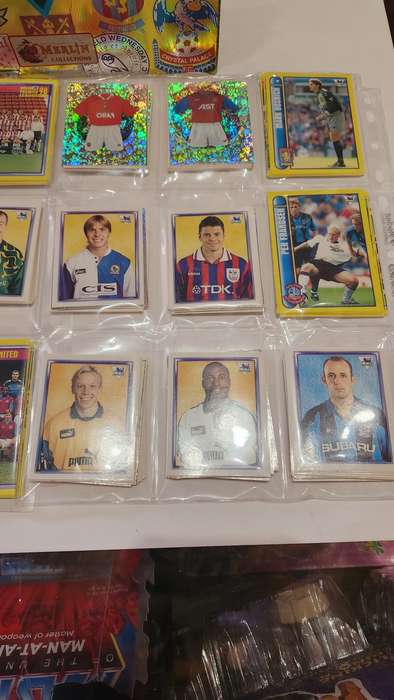 1998 Complete PREMIER LEAGUE Sticker Album (UNUSED STICKERS)