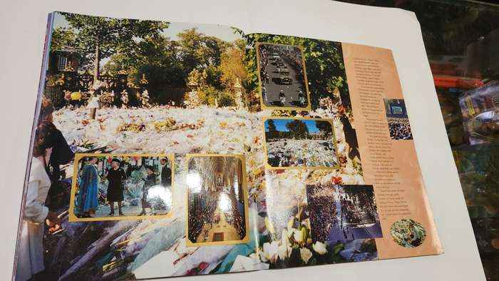 1997 Complete DIANA THE PEOPLE`S PRINCESS Sticker Album (UNUSED STICKERS)