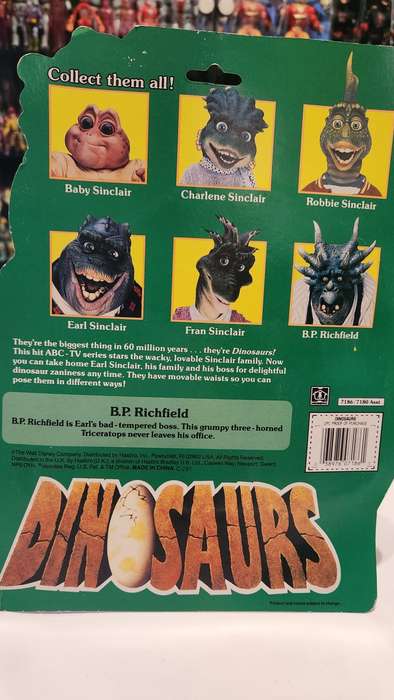 MOC 1991 DINOSAURS `B.P RICHFIELD` Vintage Figure
