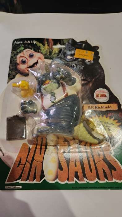 MOC 1991 DINOSAURS `B.P RICHFIELD` Vintage Figure
