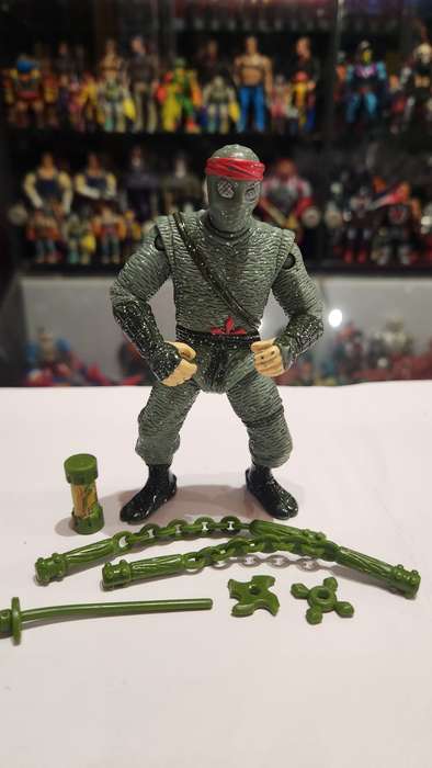 1992 Complete Movie Star Foot Soldier Vintage Figure Teenage Mutant Ninja Turtles