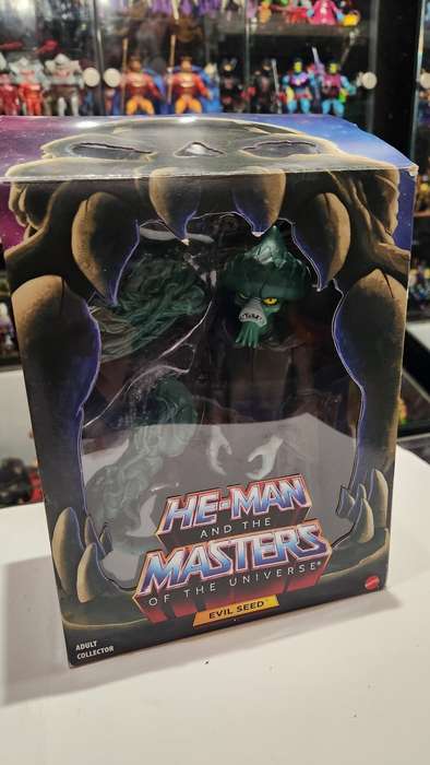 MOTUC Complete Evil Seed 2.0 With Box Masters Of The Universe Classics Figure He-Man