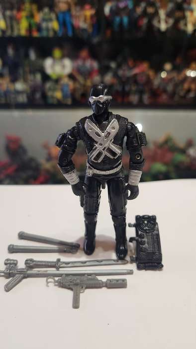 GI Joe 1989 Complete Snake Eyes Vintage Figures