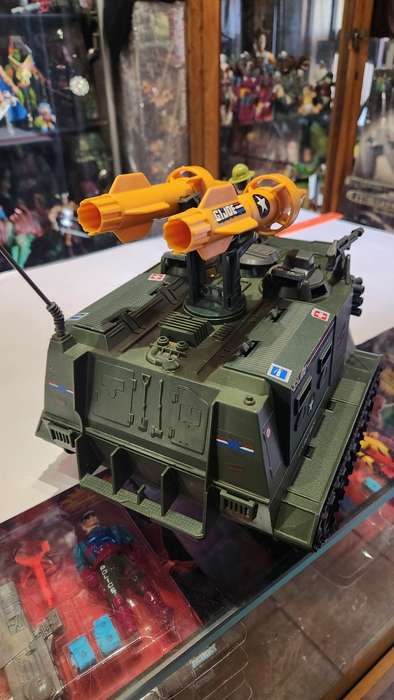 GI Joe 1988 Complete Warthog with Sgt.Slaughter Vintage Figures