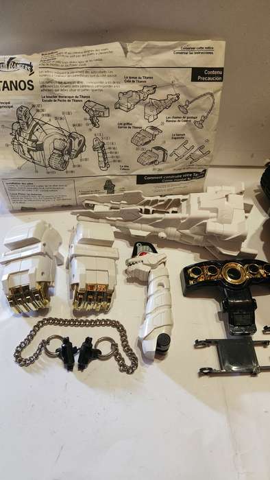 1993 Complete Boxed Titanos Bandai From Mighty Morphin Power Rangers Vintage Figure
