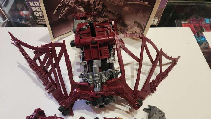 1983 Boxed Zoids Krark Prince Of Darkness Vintage Figure