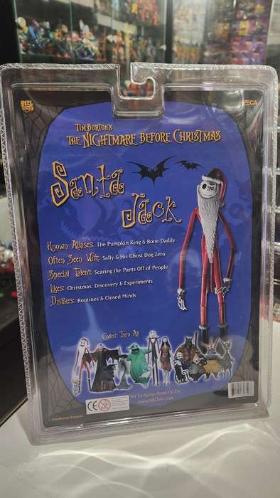 Moc Neca The Nightmare Before Christmas Santa Jack