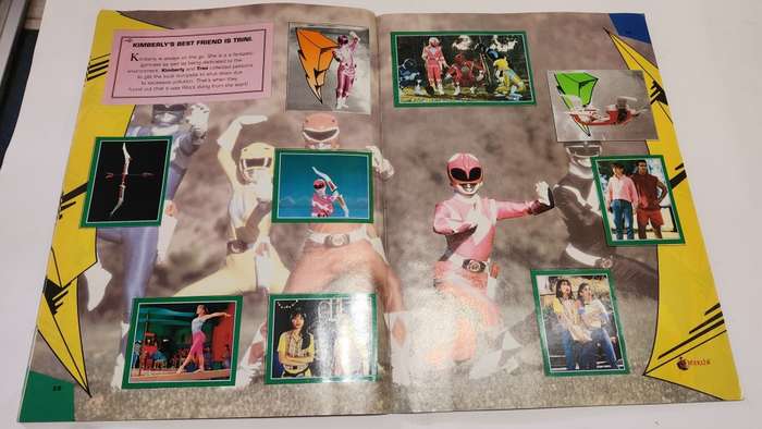 1994 Complete Power Rangers Sticker Album