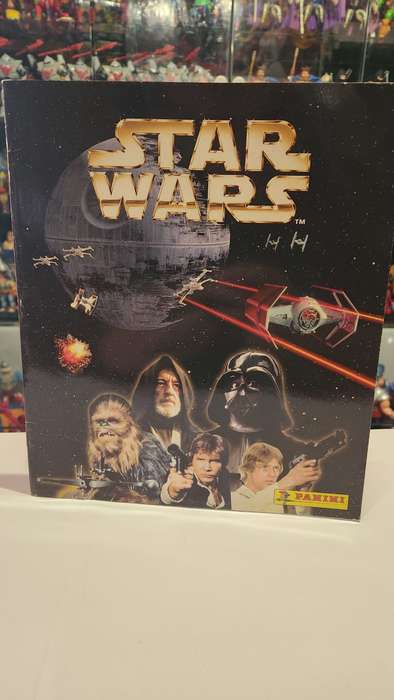 1996 Complete Star Wars Panini Sticker Album Vintage Figure