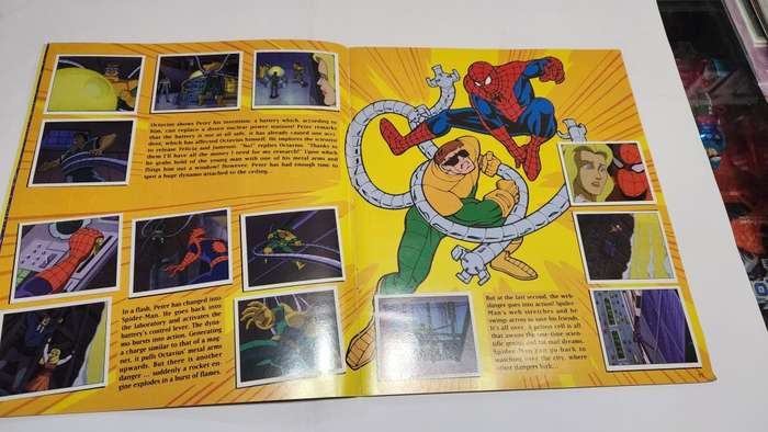 1995 Complete Spiderman Panini Sticker Album Vintage Figure