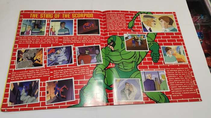 1995 Complete Spiderman Panini Sticker Album Vintage Figure