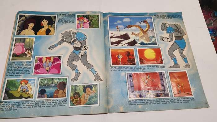1986 Thundercats Panini Sticker Album 248/264 STICKERS PRESENT Vintage Figure