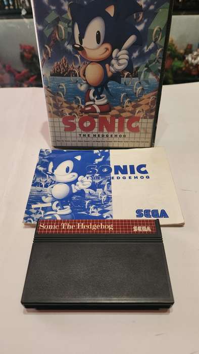 Sega Master System Sonic The Hedgehog