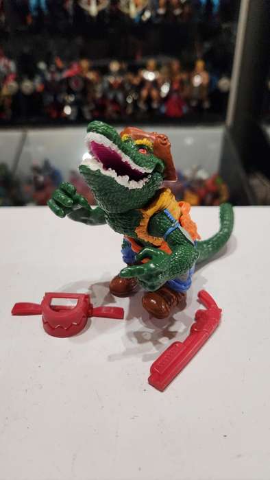 1989 Complete Leatherhead Vintage Figure Teenage Mutant Ninja Turtles 4