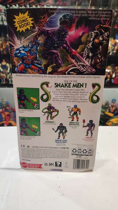 Masters Of The Universe (Motu) Origins Spikor Figure Moc