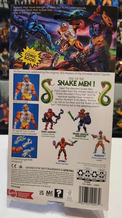 Masters Of The Universe (Motu) Origins ROBOTO Figure Moc