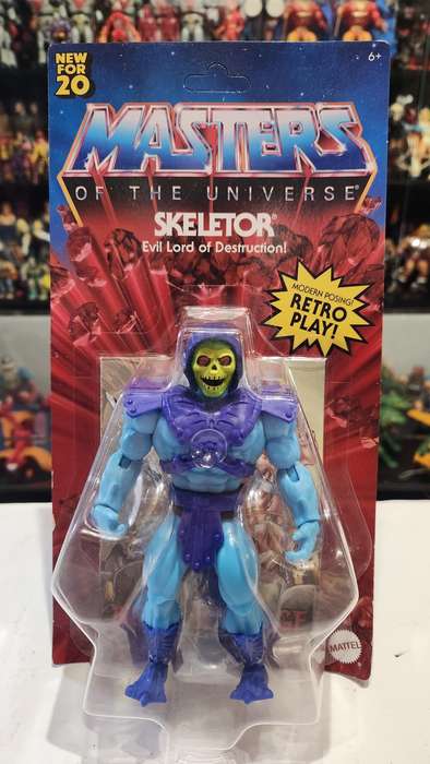 Masters Of The Universe (Motu) Origins Skeletor Figure Moc