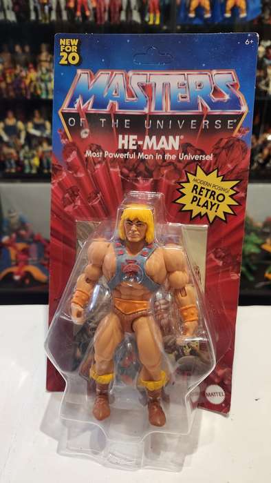 Masters Of The Universe (Motu) Origins He-Man Figure Moc