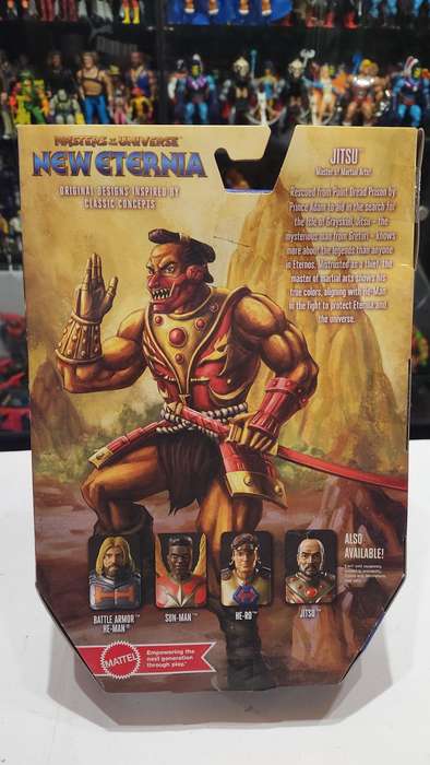 Masters Of The Universe (Motu) Masterverse New Eternia Jitsu Figure Moc
