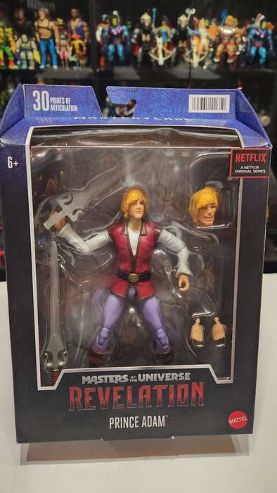 Masters Of The Universe (Motu) Masterverse Prince Adam Figure Moc