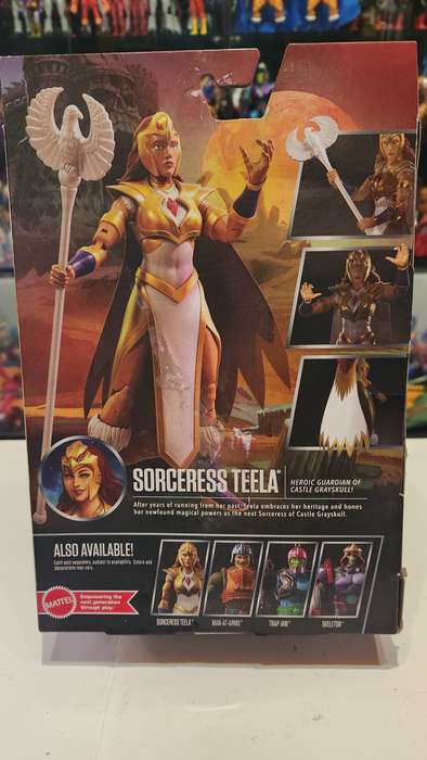 Masters Of The Universe (Motu) Masterverse Sorceress Teela Figure Moc