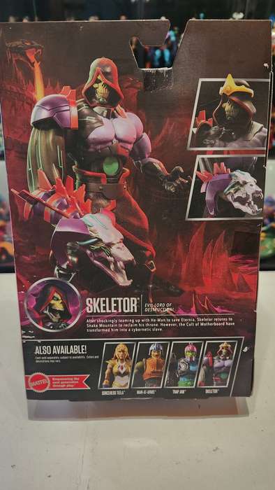 Masters Of The Universe (Motu) Masterverse Skeletor Figure Moc