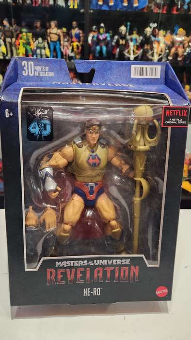 Masters Of The Universe (Motu) Masterverse He-Ro Figure Moc
