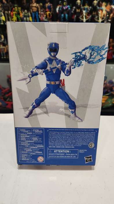 2020 Boxed Power Rangers Lightning Collection Blue Ranger