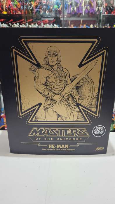 Masters Of The Universe (Motu) Mondo He-Man Figure Boxed