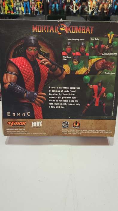 Boxed Storm Collectibles Mortal Kombat "Ermac" Action Figure