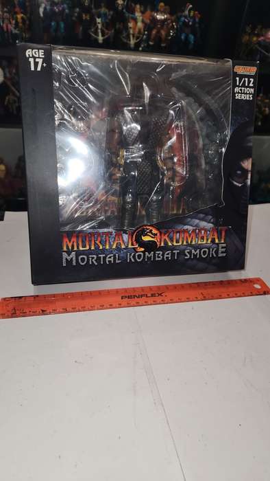Boxed Storm Collectibles Mortal Kombat "Smoke" Action Figure