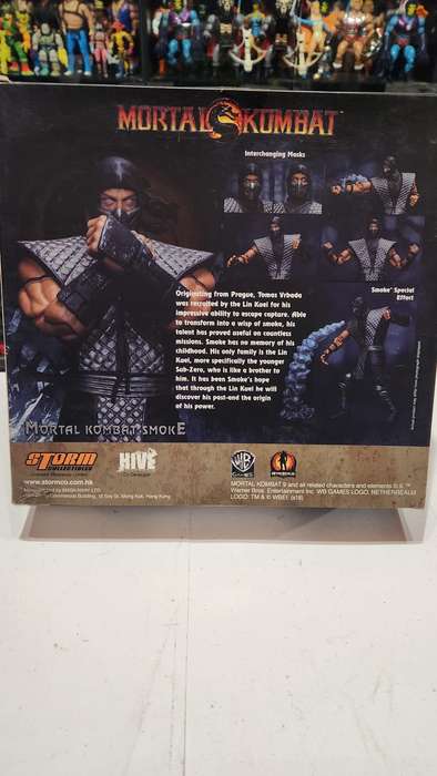 Boxed Storm Collectibles Mortal Kombat "Smoke" Action Figure
