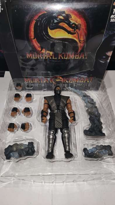 Boxed Storm Collectibles Mortal Kombat "Smoke" Action Figure