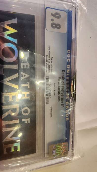 CGC 9.8 Death of Wolverine #1 Holofoil
