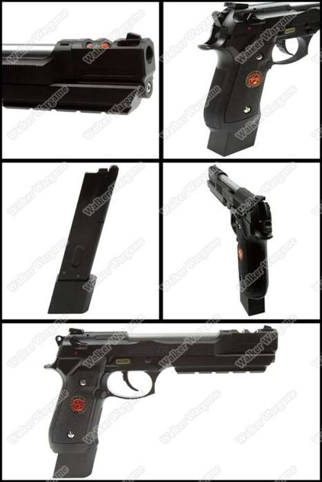 WE Samurai M9 Resident Evil BIOHAZARD - Mod. B. Burton GBB Pistol