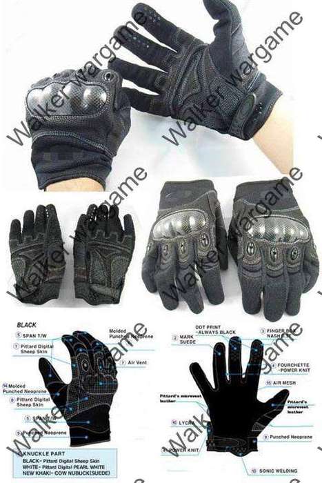 O Styel DESERT TAN ASSAULT GLOVES FOR US SPECIAL FORCE -- SIZE M