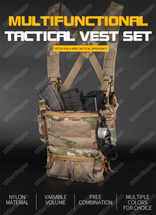 VE62 Navy SEAL LightWeight Webbing System - Multicam