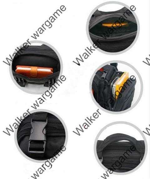Specific Molle Universal Back Gear Bag Pouch  - ACU