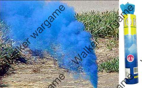 Airsoft And Paintball Tactical Smoke Grenades 60 Sec - Colour Blue