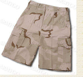 Camo Shorts RipStop Meterial -- US Amry Three Tan DCU Desert Size 36