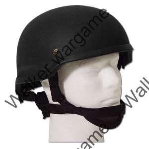 US ARMY MICH 2002 Replica Helmet (same weight like real Kevlar helmet) -- Black