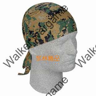 US Marine Digital Woodland Marpat Camo Head Wrap