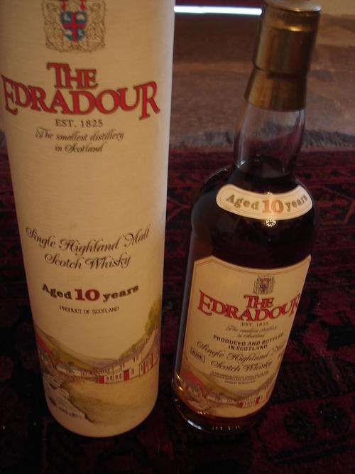 SEALED BOTTLE THE EDRADOUR 10 YEAR OLD WHISKY IN BOX